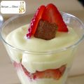 Tiramisu au chocolat blanc et aux fraises