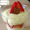 Tiramisu au chocolat blanc et aux fraises