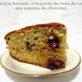 Gâteau à la banane, à la purée de noix de cajou[...]