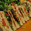 Club sandwich toscan au poulet et poivron rouge[...]