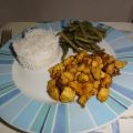 Poulet laqué au miel et au garam massala