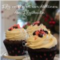 ~Cupcakes de Véro à l'écorce de menthe poivrée~