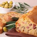 Cake jambon / olive / fromage