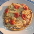 PIZZA AUX TOMATES CONFITES, CAPICOLLO ET[...]