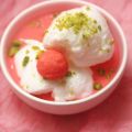 Menu 478 : île flottante fraise tagada et[...]