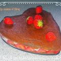 Fraisier vegan et sans gluten