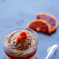 Verrine à l'orange sanguine : crème brûlée,[...]
