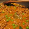 Keema Mattar au boeuf