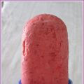 Glace à la fraise.