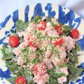 Salade de haricots au thon