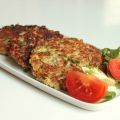 Galettes de sarrasin aux courgettes & comté,[...]