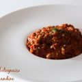 Lentilles bolognaise