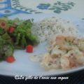 LANGOUSTINES À LA FLEUR D’AIL ET À LA CRÈME