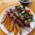 Brochettes de porc