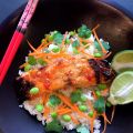 Saumon Thaï Au Four Sauce Chili Sucrée