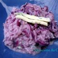 Risotto de chou rouge au gorgonzola