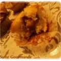 Muffins aux pommes, coeur confiture de lait