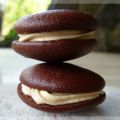 Whoopies Pies Chocolat, Crème de Cacahuètes