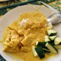 Poulet au curry - Curried chicken