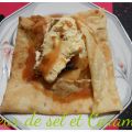 Crêpe aux pommes caramélisées et glace vanille[...]