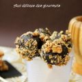 CAKES POPS CHOCOLATÉS A LA NOUGATINE