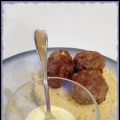 Boulettes de boeuf, sauce au yaourt citronnée[...]