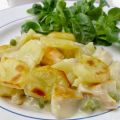 Gratin de haddock, pommes de terre et petits[...]