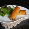 Cigares à la tome, au bacon et au miel