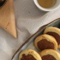 Biscuits sablés bicolores cacao-cannelle