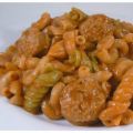 Hochepot de saucisses et de pâtes, Recette[...]