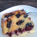 Clafoutis mûres - noisettes