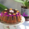Bolo de leite quente com baunilha