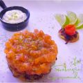 Tartare de Saumon à l'Aneth sur Rösti Crème de[...]
