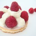 Tartelettes framboises & ganache chocolat blanc!