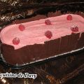 Entremet chocolat et  framboise