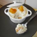 Riz au lait et aux abricots