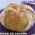 Pain blanc sur poolish cuisson en cocotte,[...]