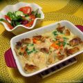 Coquilles de fruits de mer au lait de coco