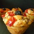 Muffins façon pizza, Recette Ptitchef
