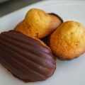 Madeleines coque chocolat