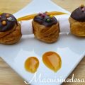 Brochette de choux, crème patissière fruit de[...]