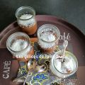 Crèmes au chocolat et à la noix de coco