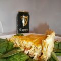 Quiche à la Guinness, cheddar et emmental[...]