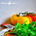 Tarte aux tomates... mais en couleurs!