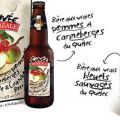 Les deux bières Cuvée Boréale