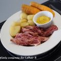 Jambon à l'érable, à la bière et aux oignons