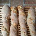 Torsades aux olives & aux lardons