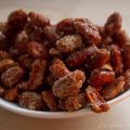 Arachides grillées au miel