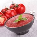 Soupe froide de tomates