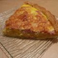 Tarte courgettes, ricotta et bacon